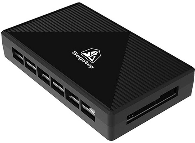 세고텝 Segotep TEMPERATURE ARGB AND PWM HUB 케이스 팬 허브 컨트롤러, 1