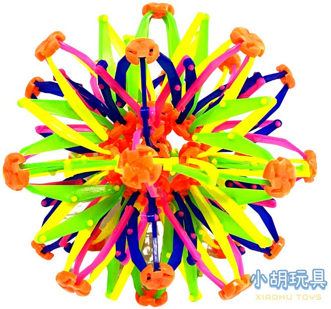 小胡玩具 30公分魔術球 手抓開花球 變形球 魔術伸縮球 散花球 兒童玩具, 大(30CM), 1個