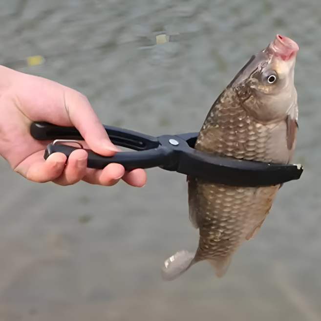 낚시 필수 도구 미끄럼방지 물고기 집게 포획용 생선 잡기 집게