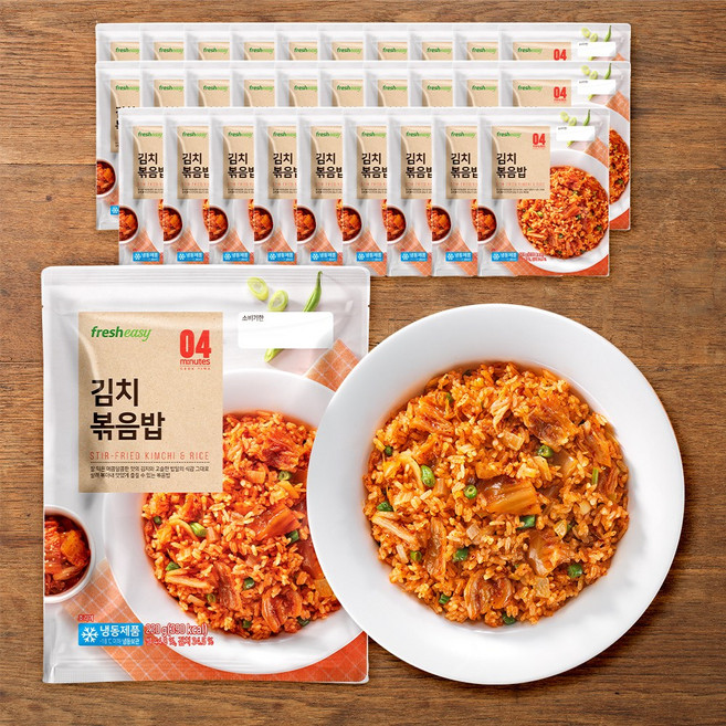 [무료배송/당일출고][fresheasy] 프레시지 김치볶음밥, 30개, 220g