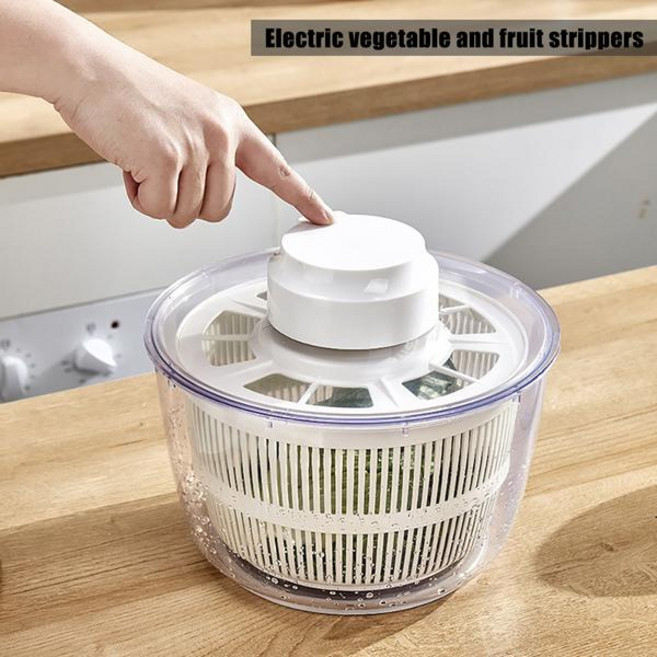 농산물세척기 야채 탈수기 샐러드 양상추 잎 과일 배수 바구니 건조기 핸드 주방, 3L manual model, 1개