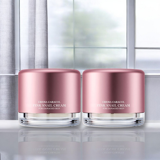 [BEST] 끈적임 없는 쫀득한 달팽이크림 속건조 당기는피부 겨울크림 촉촉 보습크림 미백 주름 기능성 탄력크림 가벼운영양크림, 2개