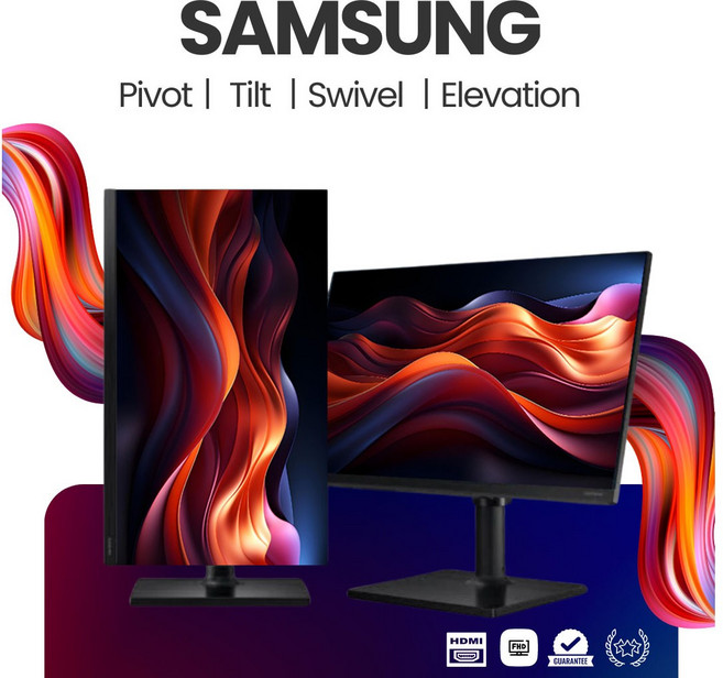 한정특가 삼성24치 FHD LED 피벗모니터 HDMI 노트북 세로모니터 사무 게임 CCTV용, 54.6cm, 22E45K A급