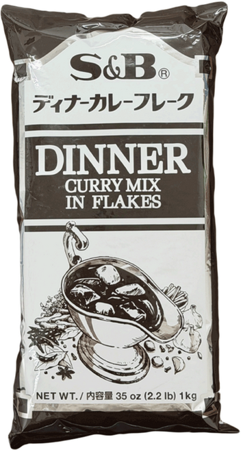 에스앤비 디너카레 분말, 1kg, 1개