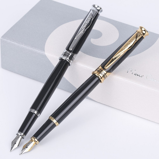 피에르가르뎅 만년필 쥬피터 각인 선물 이니셜 선물용, 골드, EF