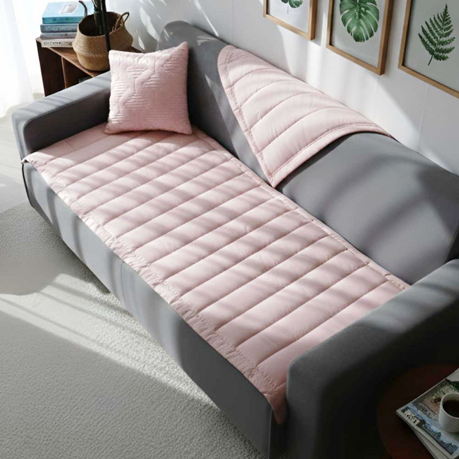 텐셀모달 넓은 3인용 4인용 돌 흙쇼파 매트 90x200