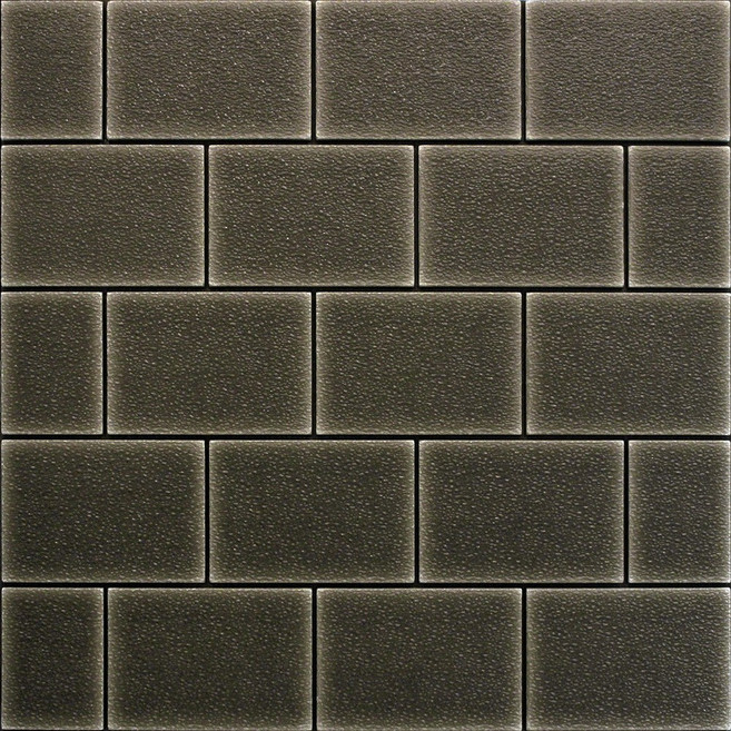 모노 폼블럭 77x71cm 스티커 접착식 붙이는 단열벽지, 카키그레이, 1개