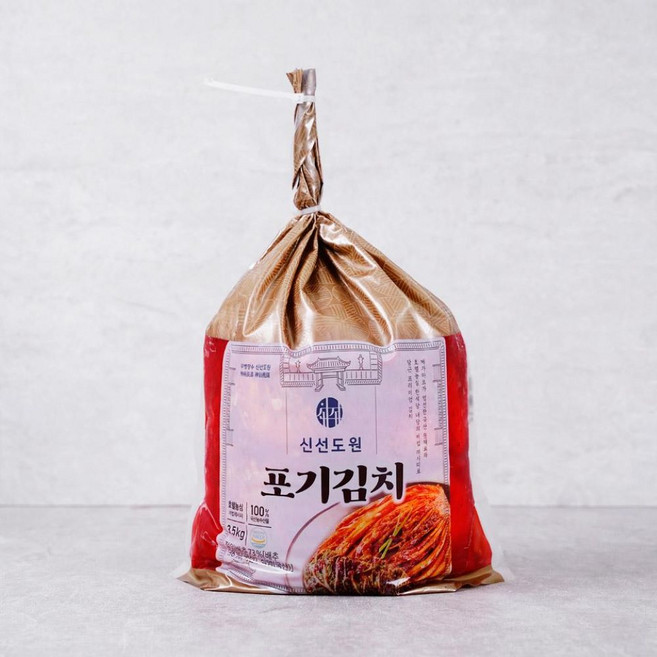 [메가마트] 신선도원 포기김치 3.5kg, 1개
