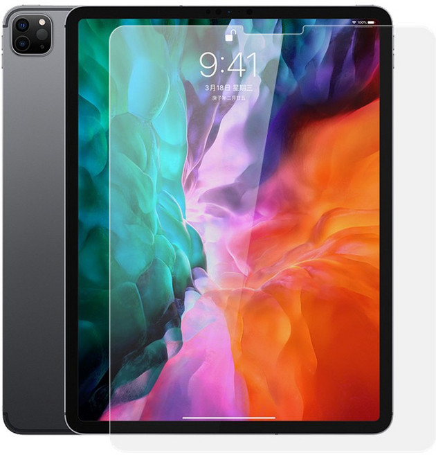 에이링크 호환 i pad 프로 (12.9인치) 3세대 전면투명 액정필름 기본필름 pet재질 IPD-P329P, I PAD 프로(12.9인치) 액정필름(pet재질)