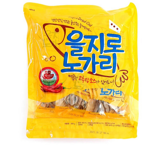 신화에프에스 을지로 노가리 360g 고추장포함 코스트코, 1봉