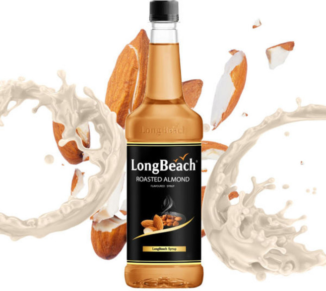 롱비치 르스티드 아몬드 시럽, 1개, 740ml