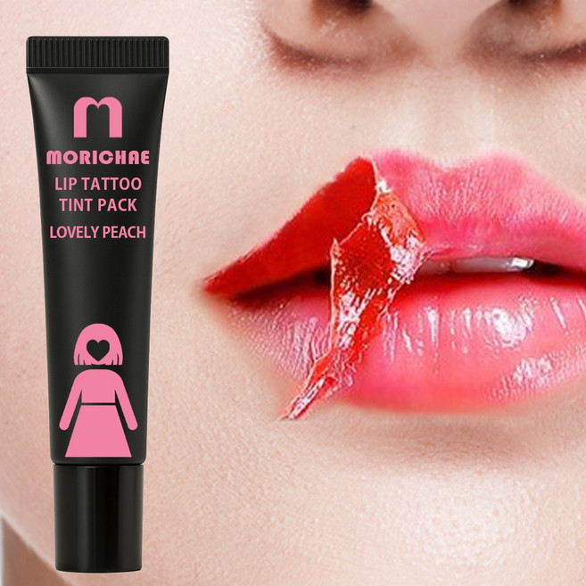 모리채 립타투 틴트 팩, 1개, 15g, 러블리피치