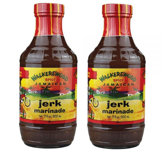 믹스 시즈닝 양념 자메이카 저크 마리네이드 소스 완벽 전통 섬 맛 구현하세요 | 고기 닭고기 생선 해산물 양념에 완벽합니다 500ml 2팩