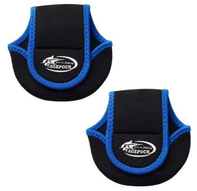 디펜즈만 베이트릴 보관집 2p, 블랙 + 블루, 1세트