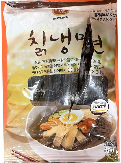 칡냉면 하우촌 냉동 400g 30개 식자재 업소용 식당용 대용량, 400g 30입, 1개