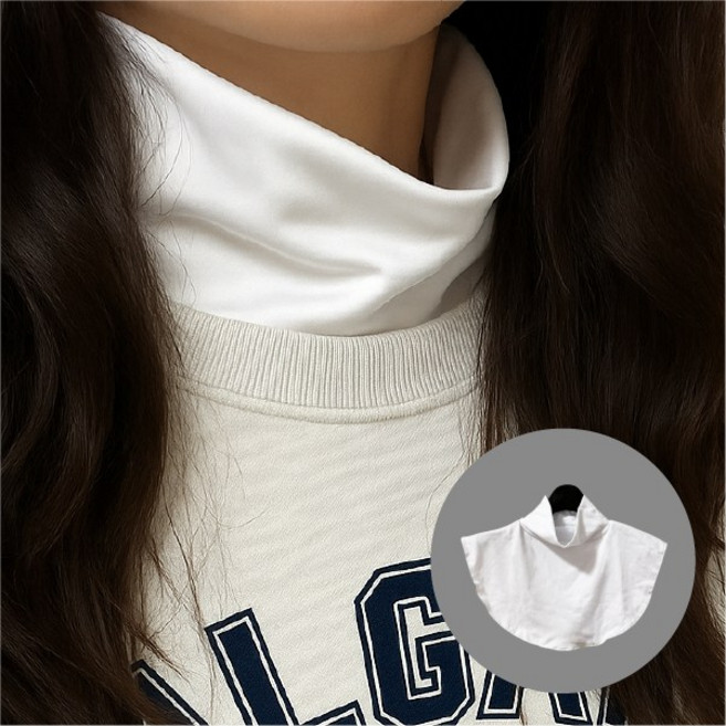 이거찜 성인 페이크목폴라 훼이크 넥워머 폴라 반폴라 공갈목티