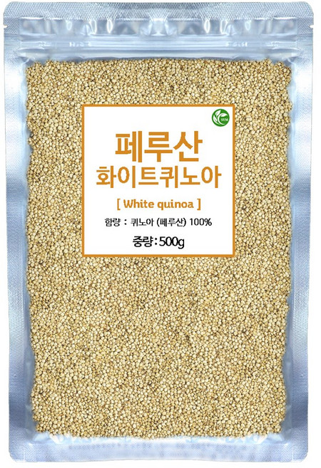 신영몰 화이트 퀴노아 페루산 화이트퀴노아, 1개, 500g
