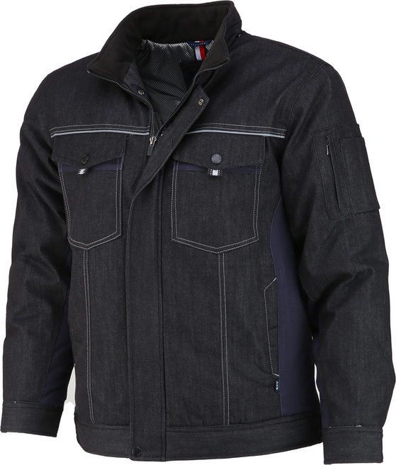 [정성몰] 에이스유니폼 겨울 작업복 ACE2016 흑 청 데님 근무복 방한복 동복 건설 야상 항공 점퍼 현장 공사 공장 유니폼 단체복 안전용품