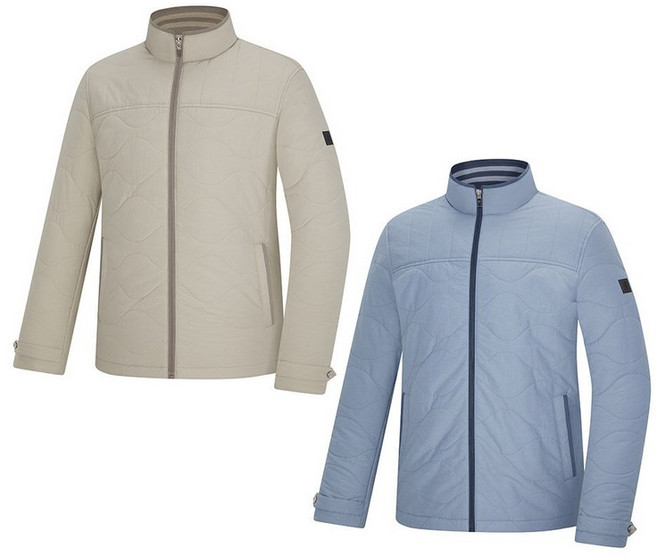 비티알 비티알 남성 겨울 캐주얼 보온 골프 경량 패딩 자켓 2364JB619M