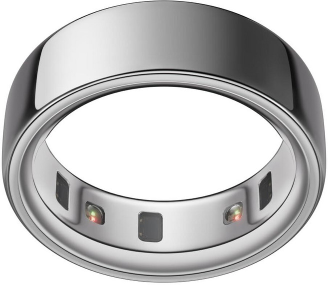 Oura Ring 4 오우라링4 스마트링 Black, 11, Silver