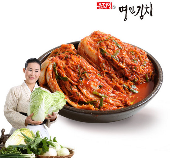 [식품명인 유정임] 포기김치 5kg, 1개