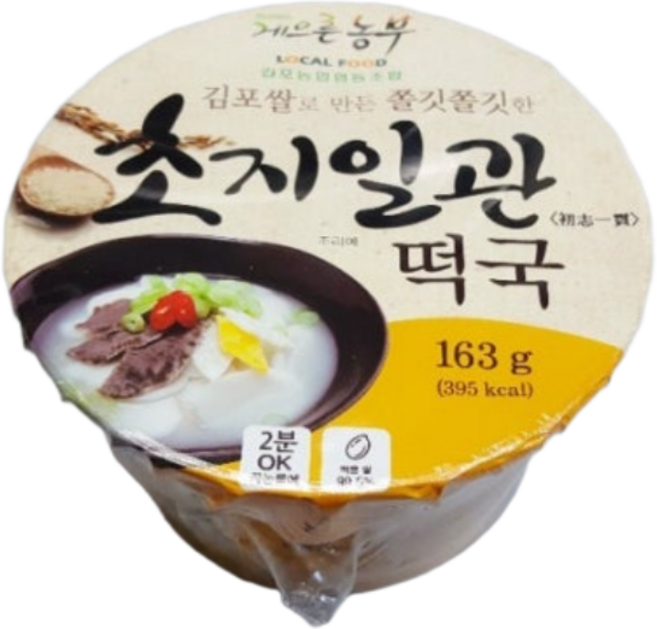 초지일관 즉석떡국, 6개, 163g