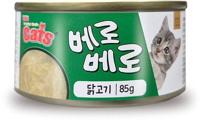 더캣츠 베로베로 캔 고양이간식, 1개