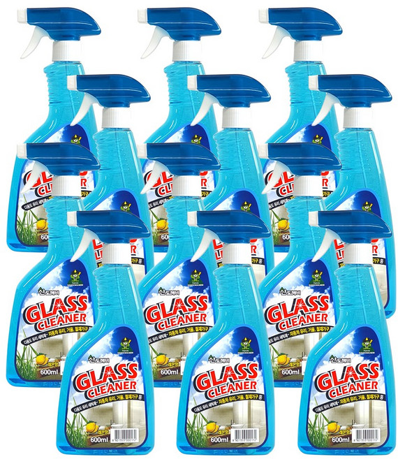 산도깨비 유리세정제, 600ml, 12개