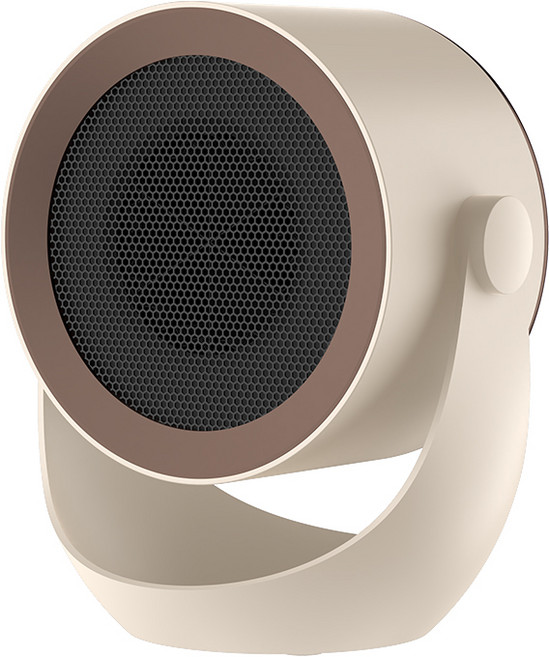 루베라 다기능 미니 온풍기 벽걸이 행잉 겸용 저소음 히터 가정용/사무실용, 화이트