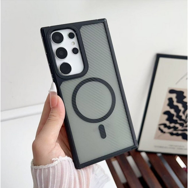 碳纖維紋理磁吸手機殼