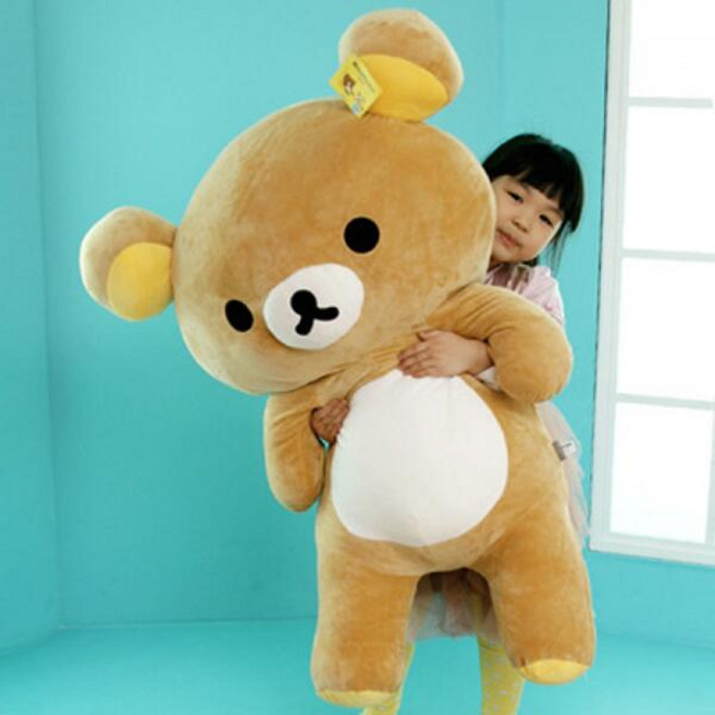 아트박스/위드마켓 자이언트 리락쿠마 인형(100cm), 1개