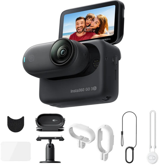 인스타360 GO 3S 얼리밋 번들 128GB, 블랙