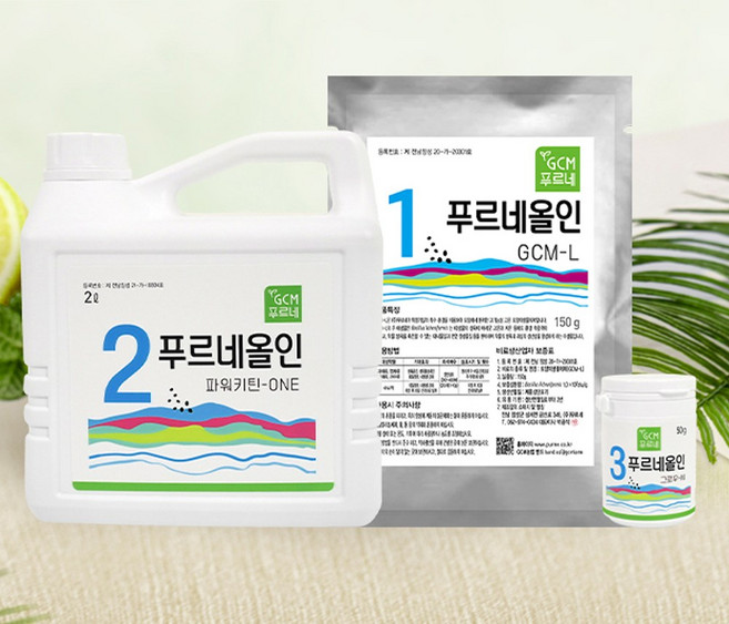 GCM미생물농법 푸르네올인500L 배양용세트 - 양액재배 및 스마트팜에 사용가능, 1kg, 1개