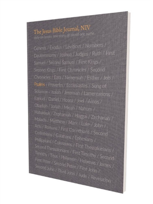 The Jesus Bible Journal Psalms Niv Paperback Comfort Print, The Jesus Bible Journal, Psa.., Passion Publishing, Giglio, .., Zondervan