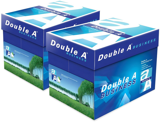 DoubleA 더블 A4 75g 2box (4000매), 4000개
