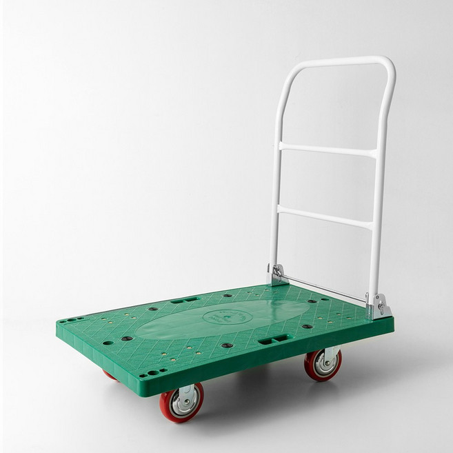 바른생활 구루마 구르마 엘카 밀차 끌차, 일반PVC바퀴, 녹색판