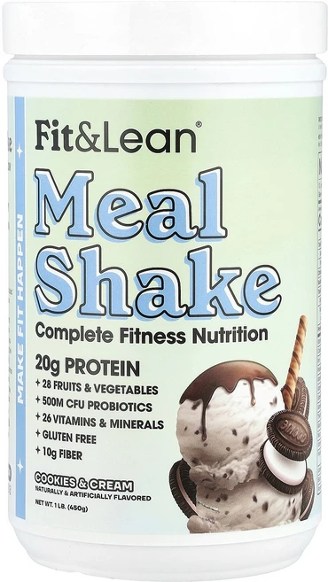 Fit & Lean 핏앤린 밀쉐이크 450g 파우더 영양제 건강보조식품, Fit & Lean 핏앤린 밀쉐이크 450g 파우더 영, 1개 - 쿠팡