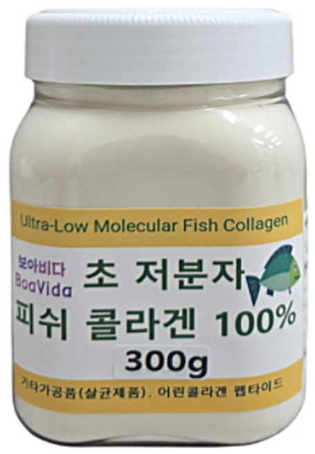 저분자 피쉬콜라겐 펩타이드 300달톤, 300g, 1개