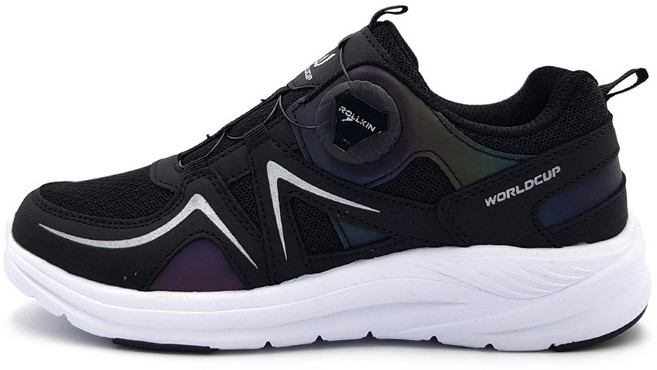 월드컵 주니어 운동화 아동 운동화 다이얼 운동화 초등 학생 어린이 끈없는 200-240