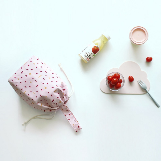 베이니크 보냉파우치 이유식파우치 도시락가방 런치백 보냉백 손잡이가방