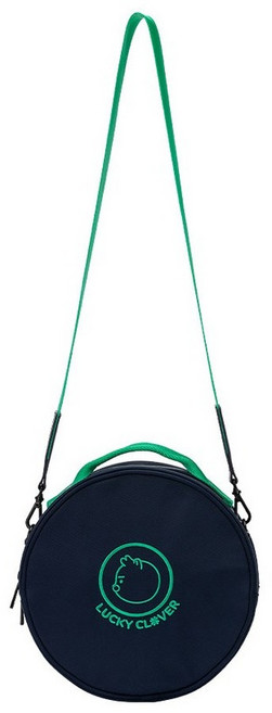 카카오프렌즈 정품 골프 럭키 탬버린백 주니어 키즈 캐릭터 크로스백 골프용품 파우치 미니가방, 1개, 럭키 탬버린백 리틀라이언