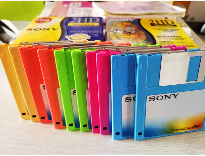 플로피디스크 레트로 SONY CD 0.114GB, SONY 디스크, 0.144GB