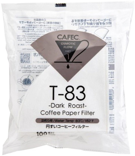 카펙 로스팅 레벨 페이퍼 필터, 다크 로스트-1컵, 1개