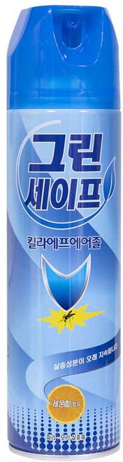 그린세이프 킬라에프에어졸 400mL 1개/살충제/모기약, 1개