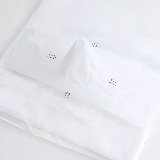 뚱보 뽑아쓰는 꽃종이 색화지 습자지, 1개, 화이트 꽃종이