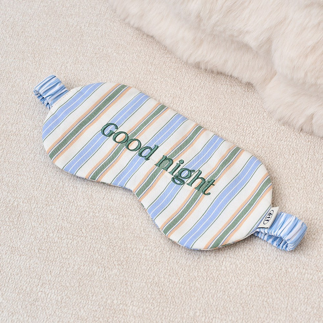 모던하우스 위캔드 60수 면 멀티스트라이프 슬리핑마스크