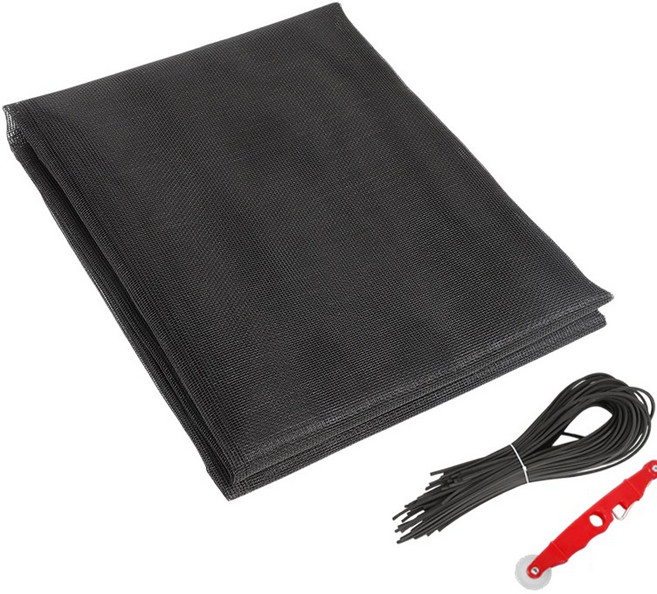 초미세 베란다 창문 방충망 셀프 교체 diy 세트, 1개