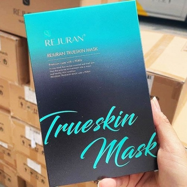 REJURAN 麗珠蘭 Trueskin Mask 水光修護面膜, 1組, 黑盒水光修護面膜(境內 境外版隨機)-現, 5入