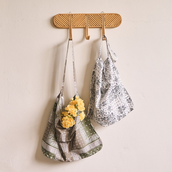 헤븐센스 페이즐리 반다나 에코백 4종