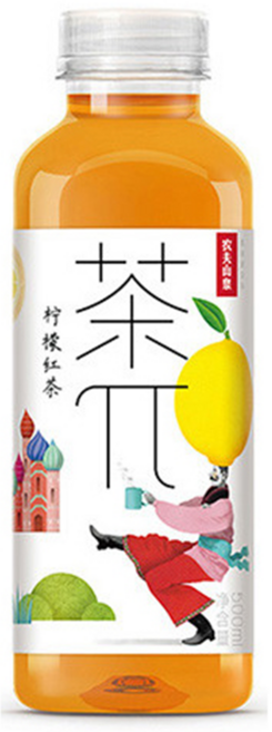 차마요 중국식품 중국 음료수 차파이 차 레몬 홍차 500ml, 1개